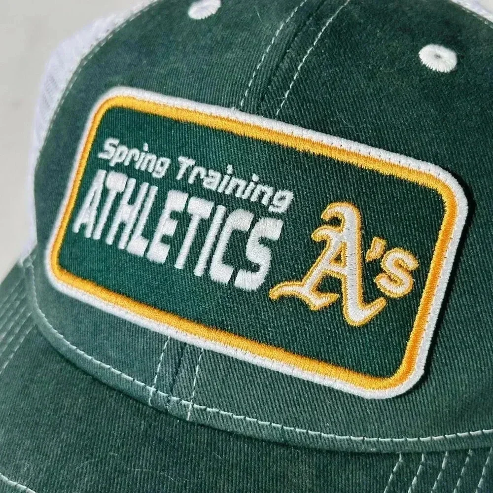 Oakland A’s Athletics Trucker Hat MLB Baseball 47 Youth Adjustable - Picture 2 of 6